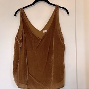 Loft Velvet Gold Tank